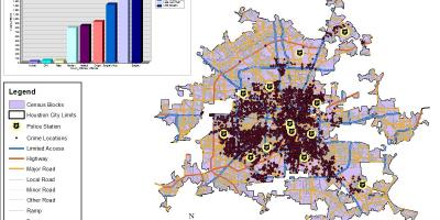 ヒューストン地図 マップヒューストン テキサス アメリカ